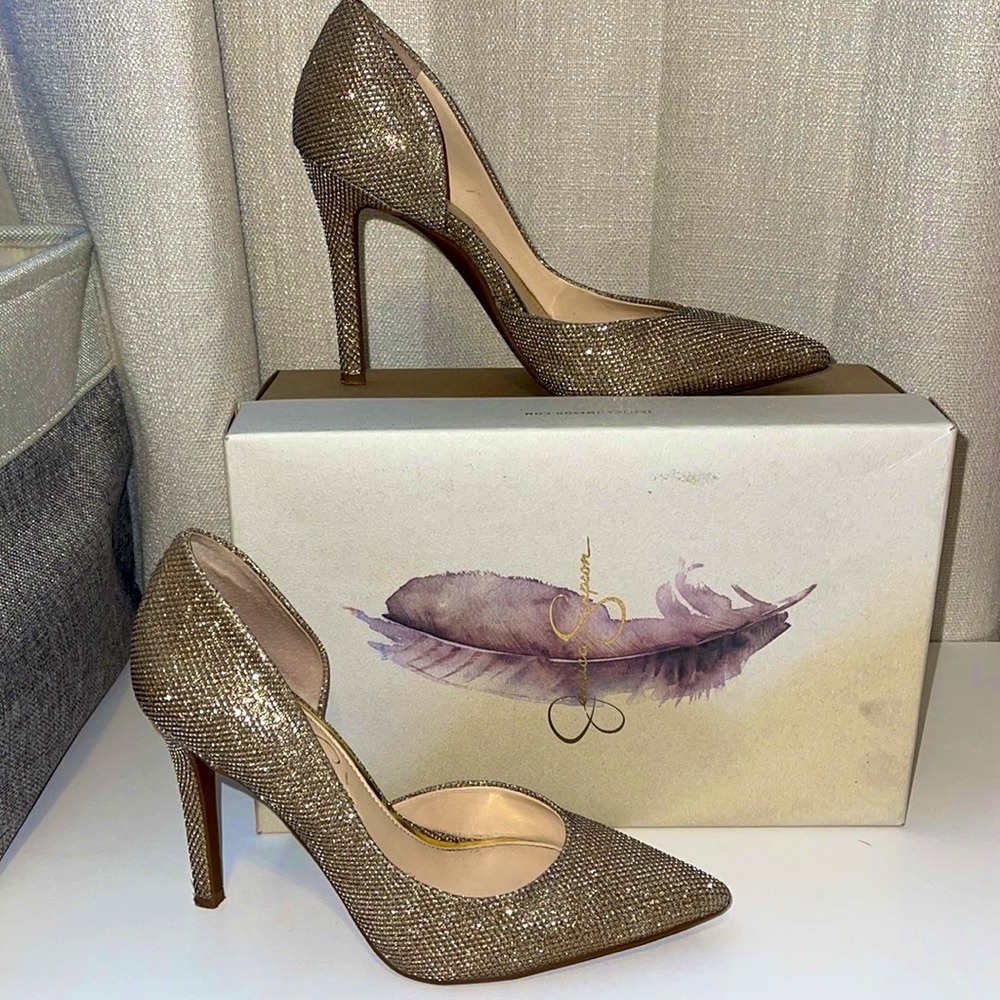 Prizma d'Orsay Metallic Pumps